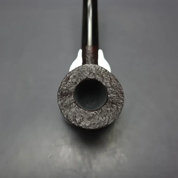 Teddy Knudsen Sandblasted Dublin Estate Briar Pipe, Unsmoked - Image 7