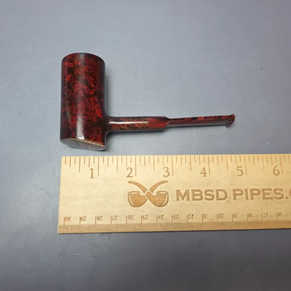 Herriot Pipes Smooth Stacked Poker Handmade Briar Pipe, New - Image 8
