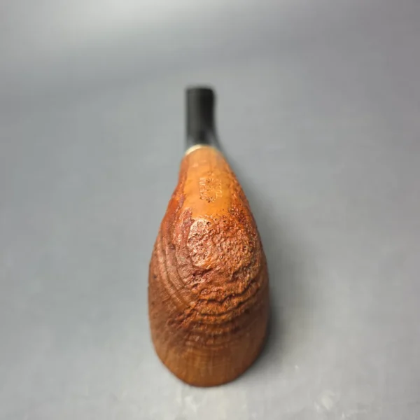 James Barber (Ferndown) Chevin Tudor 4 Star Sandblasted Dublin w/ Silver Estate Briar Pipe - Image 8