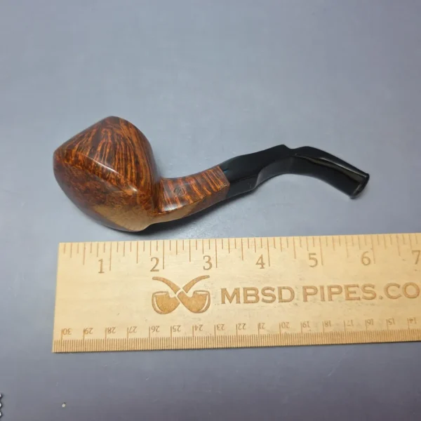 Wengholt (Preben Holm) Unique Smooth Volcano Estate Briar Pipe, Danish Estates - Image 9