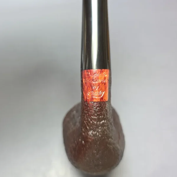 Teddy Knudsen Sandblasted Dublin Estate Briar Pipe, Unsmoked - Image 9