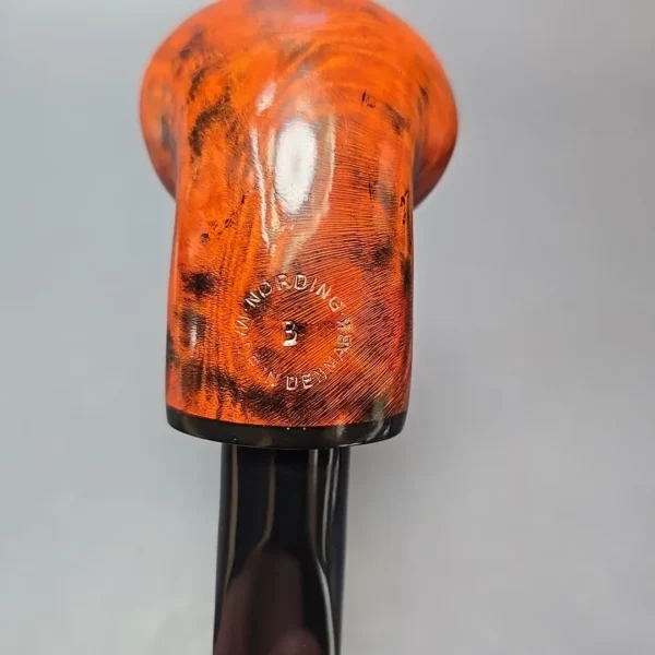 Nording Limited B Smooth Squat Tomato Estate Briar Pipe, Unsmoked - Image 10