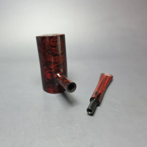 Herriot Pipes Smooth Stacked Poker Handmade Briar Pipe, New - Image 10