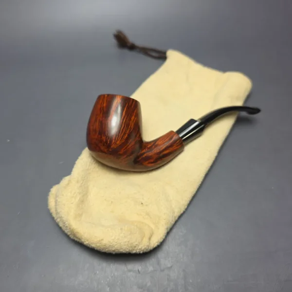 Jorn Larsen Smooth Brandy Estate Briar Pipe, Unsmoked - Image 11