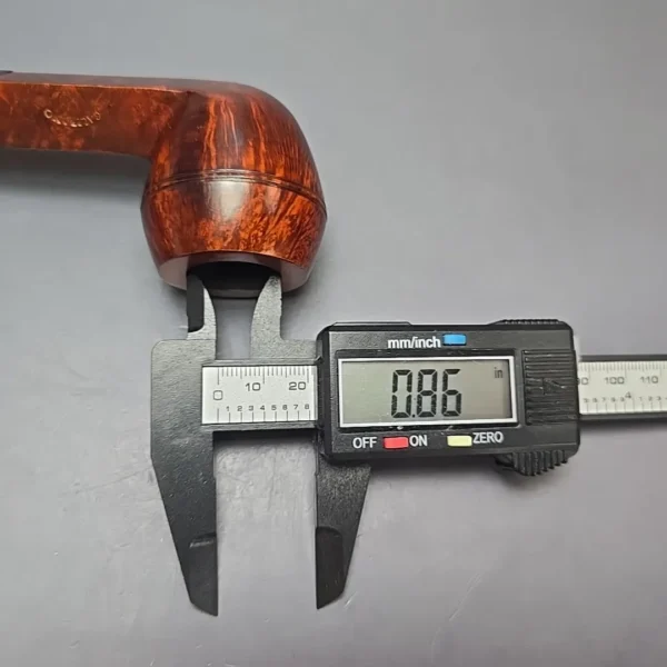 Calibano (Mastro de Paja) 111 C2 Smooth Bulldog Estate Briar Pipe, Unsmoked - Image 14