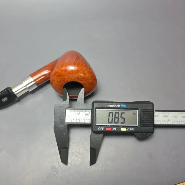 Design Berlin Image 1 Smooth Acorn Sitter Estate Briar Pipe, Unsmoked, 9mm - Image 10