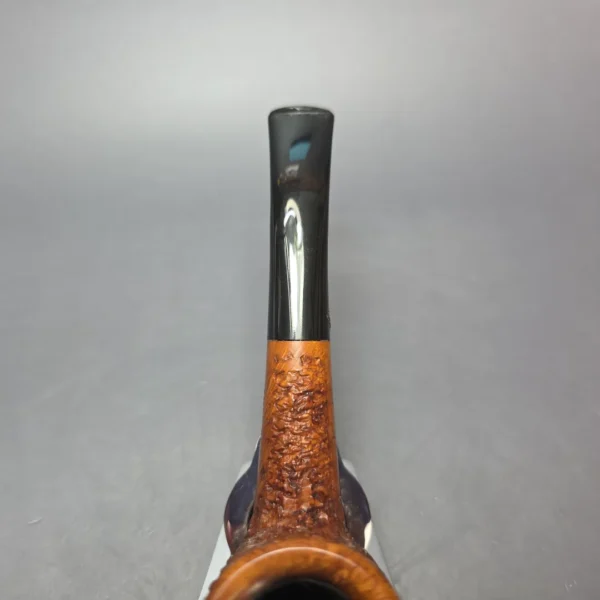 Ascorti Business KS Rusticated Stack Brandy Estate Briar Pipe, Italian Estates - Image 6