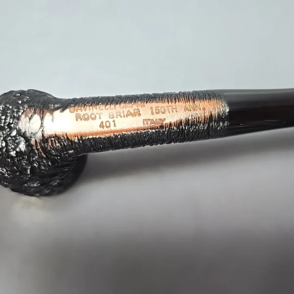 Savinelli 150th Anniversary Capri Root Briar 401 Rusticated Dublin Briar Pipe, New - Image 10