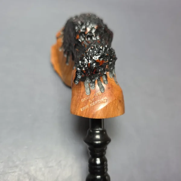 Nording XL Partially Rusticated Freehand Estate Briar Pipe, Danish Estates - Image 7