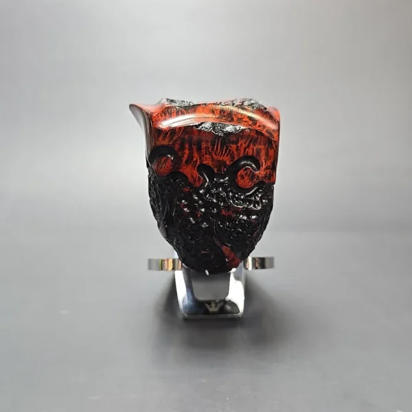 Nording Moss Partially Rusticated Freehand Estate Briar Pipe, Unsmoked - Image 3