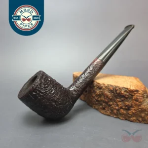 Barling's Make Pre-Transition YOW Fossil EXEXEL 52 Sandblasted Billiard Estate Briar Pipe, English Estates