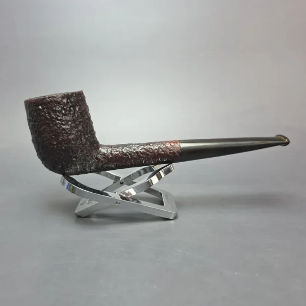 Barling's Make Pre-Transition YOW Fossil EXEXEL 52 Sandblasted Billiard Estate Briar Pipe, English Estates - Image 3