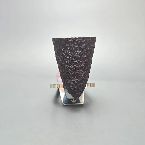 James Upshall Bark EXL Partially Rusticated Skater Estate Briar Pipe, Unsmoked - Image 11