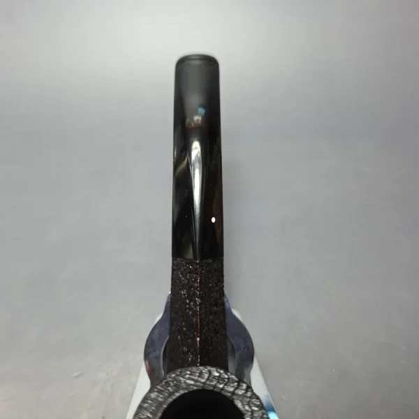 Dunhill 2021 Shell Briar (5) Quaint Sandblasted Diamond Shank Bent Billiard Estate Briar Pipe, Unsmoked - Image 9