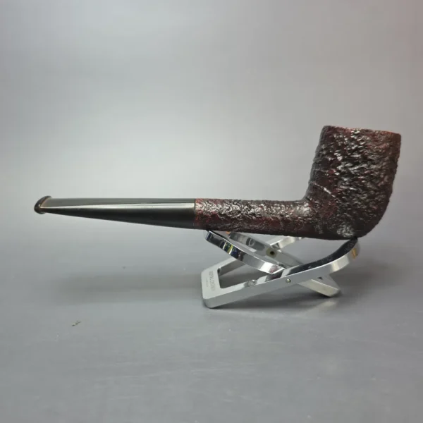 Barling's Make Pre-Transition YOW Fossil EXEXEL 52 Sandblasted Billiard Estate Briar Pipe, English Estates - Image 5