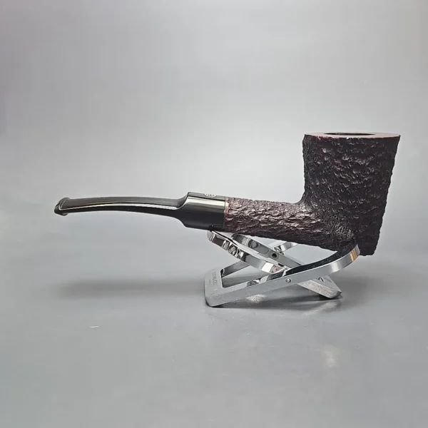James Upshall Bark EXL Partially Rusticated Skater Estate Briar Pipe, Unsmoked - Image 10