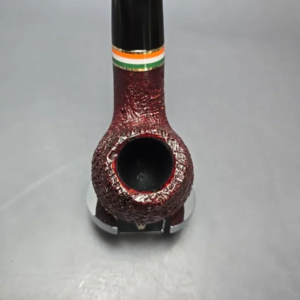 Peterson 2026 St Patrick's Day XL02 Sandblasted Apple Briar Pipe, New - Image 6