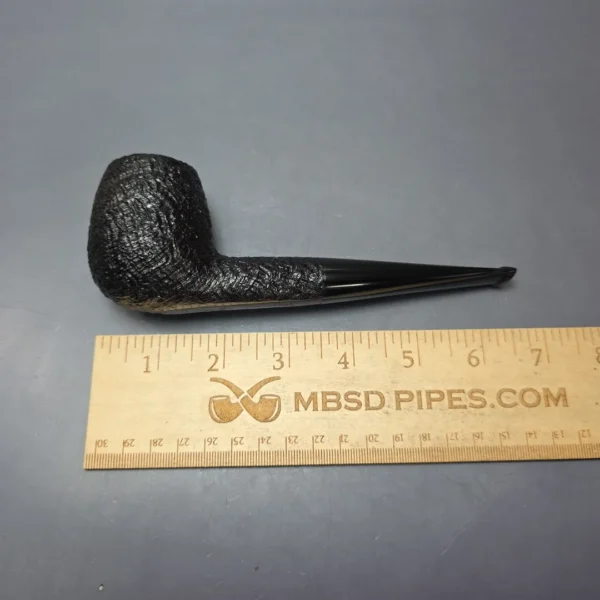 Dunhill 1998 Shell Briar 6101 Sandblasted Apple Estate Briar Pipe, Unsmoked - Image 5