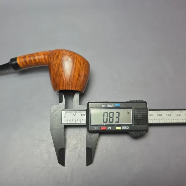 Rainer Barbi 2005 AB Grade Smooth Brandy Estate Briar Pipe, Unsmoked - Image 13