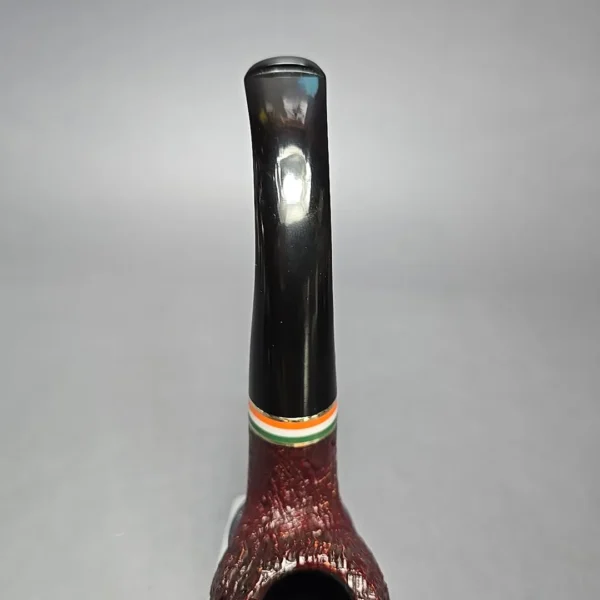 Peterson 2026 St Patrick's Day XL02 Sandblasted Apple Briar Pipe, New - Image 7
