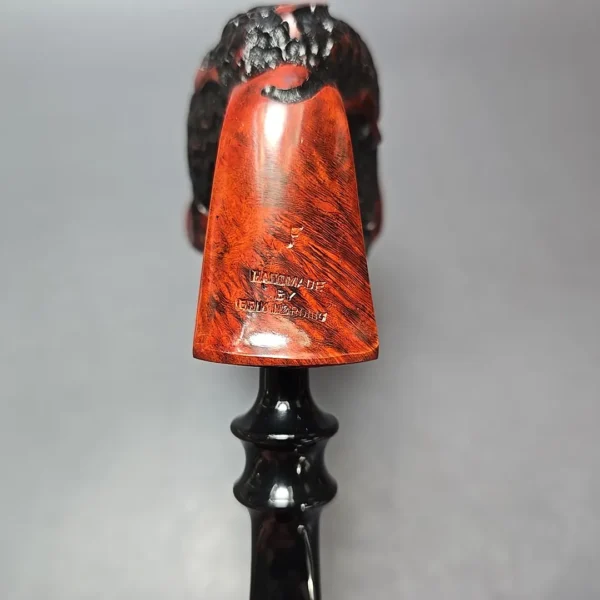 Nording Moss Partially Rusticated Freehand Estate Briar Pipe, Unsmoked - Image 10