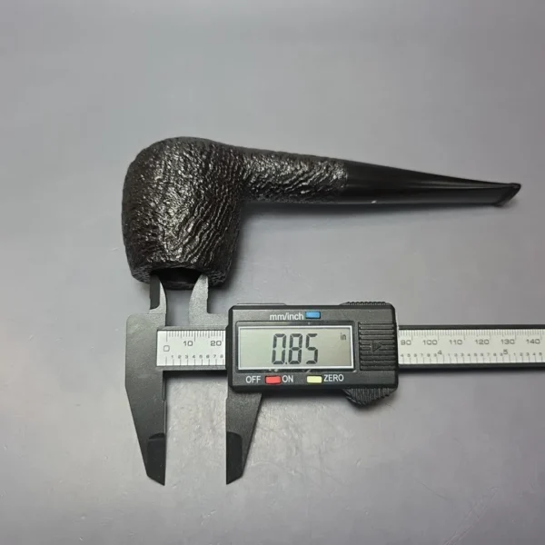 Dunhill 1998 Shell Briar 6101 Sandblasted Apple Estate Briar Pipe, Unsmoked - Image 4