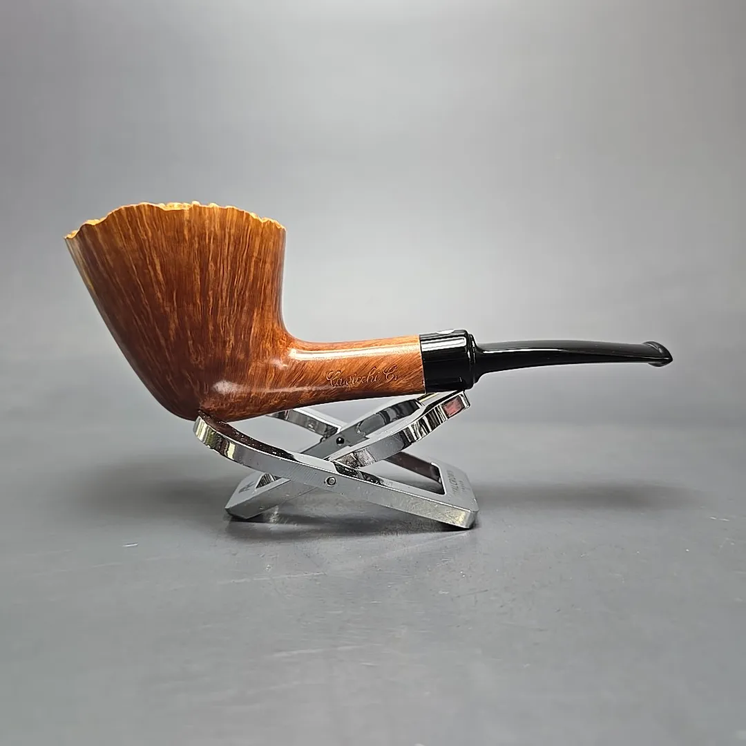 Claudio Cavicchi CCCC Grade Smooth Dublin Estate Briar Pipe, Italian Estates - Image 2
