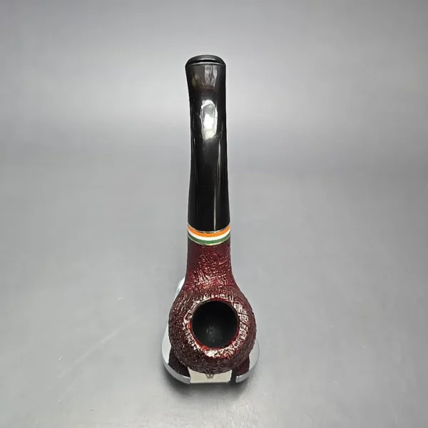 Peterson 2026 St Patrick's Day XL02 Sandblasted Apple Briar Pipe, New - Image 8