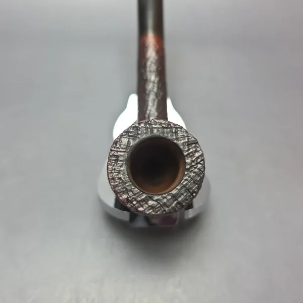 Barling's Make Pre-Transition YOW Fossil EXEXEL 52 Sandblasted Billiard Estate Briar Pipe, English Estates - Image 8