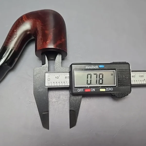 Calibano (Mastro de Paja) 115 C3 Smooth Oom Paul Estate Briar Pipe, Unsmoked - Image 14