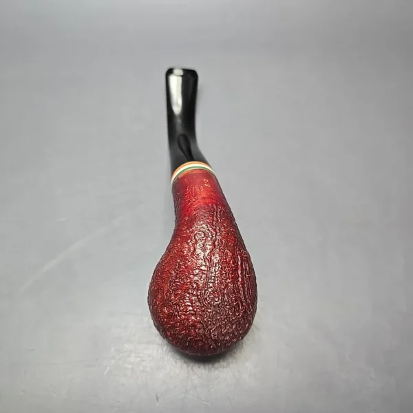 Peterson 2026 St Patrick's Day XL02 Sandblasted Apple Briar Pipe, New - Image 9
