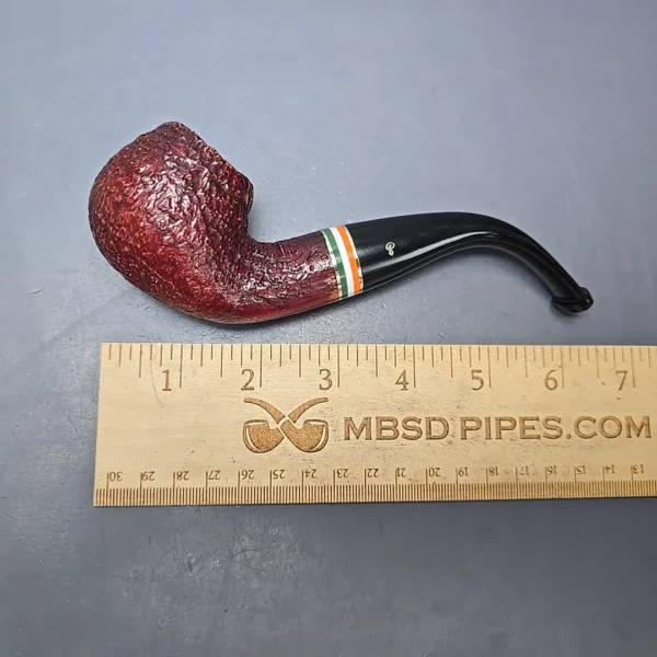 Peterson 2026 St Patrick's Day XL02 Sandblasted Apple Briar Pipe, New - Image 11