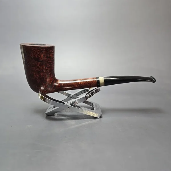 4th Generation (by Bruno Nuttens) 10th Anniversary Smooth Stacked Dublin Estate Briar Pipe, Unsmoked - Image 12