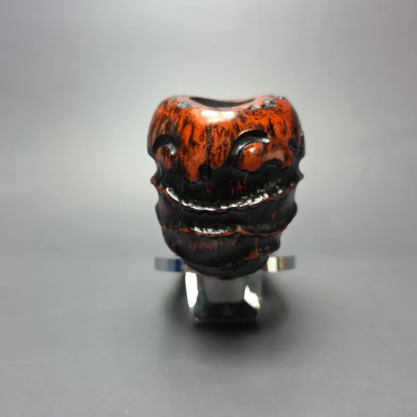 Nording Abstract Partially Rusticated Freehand Estate Briar Pipe, Unsmoked - Image 3