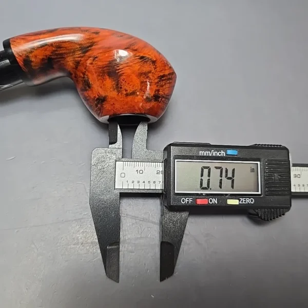 Nording Limited B Smooth Squat Tomato Estate Briar Pipe, Unsmoked - Image 12