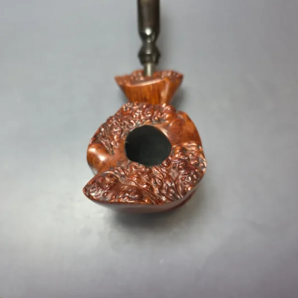 Sven Lar 1ES XL Smooth Freehand Sitter Estate Briar Pipe, American Estates - Image 5