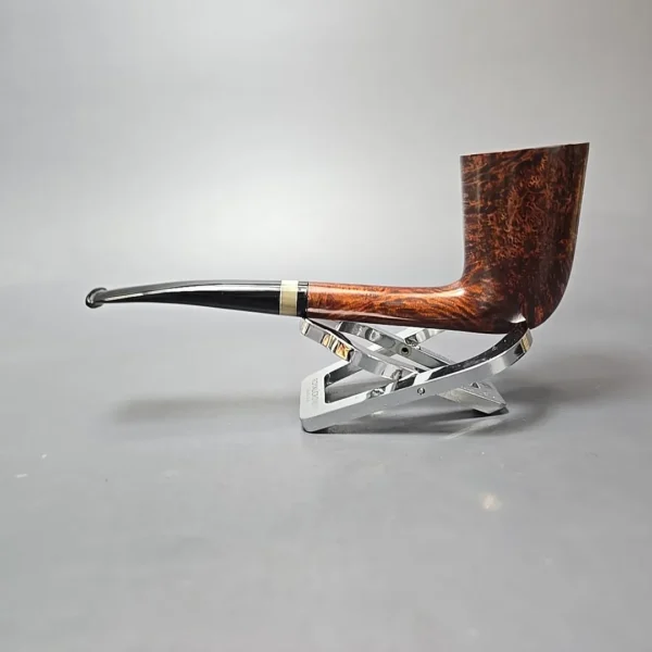 4th Generation (by Bruno Nuttens) 10th Anniversary Smooth Stacked Dublin Estate Briar Pipe, Unsmoked - Image 8