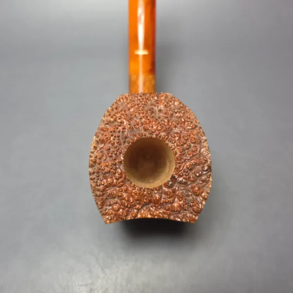 Baldo Baldi XL Smooth Panel Dublin w/ Amber Estate Briar Pipe, Unsmoked - Image 8