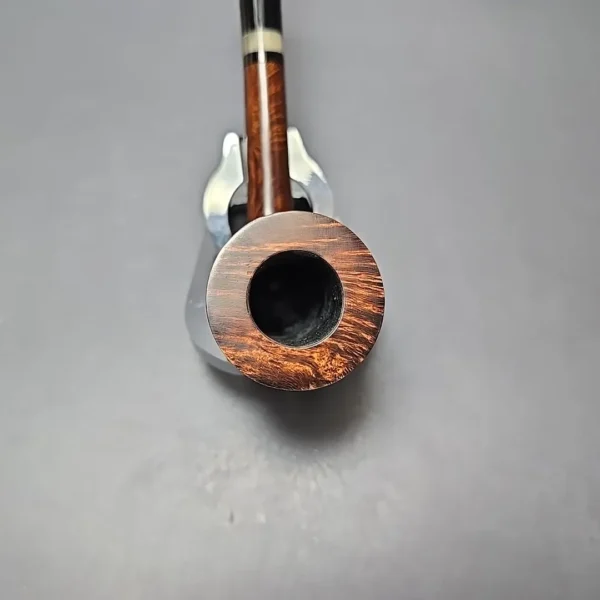 4th Generation (by Bruno Nuttens) 10th Anniversary Smooth Stacked Dublin Estate Briar Pipe, Unsmoked - Image 10
