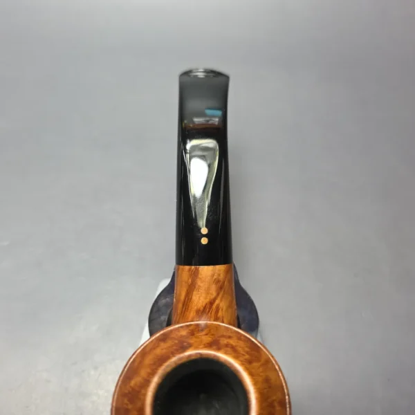 Radice Rind Partially Rusticated Bullmoose Estate Briar Pipe, Italian Estates - Image 8