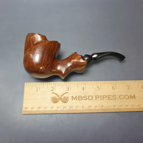 Sven Lar 1ES XL Smooth Freehand Sitter Estate Briar Pipe, American Estates - Image 9