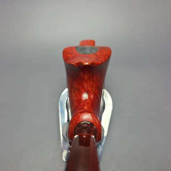 SU Pipes Smooth Horn w/ Case Handmade Briar Pipe, New - Image 7