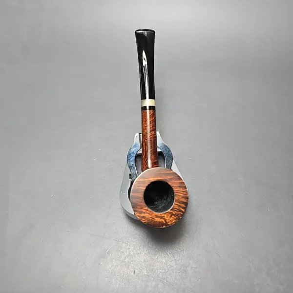 4th Generation (by Bruno Nuttens) 10th Anniversary Smooth Stacked Dublin Estate Briar Pipe, Unsmoked - Image 4