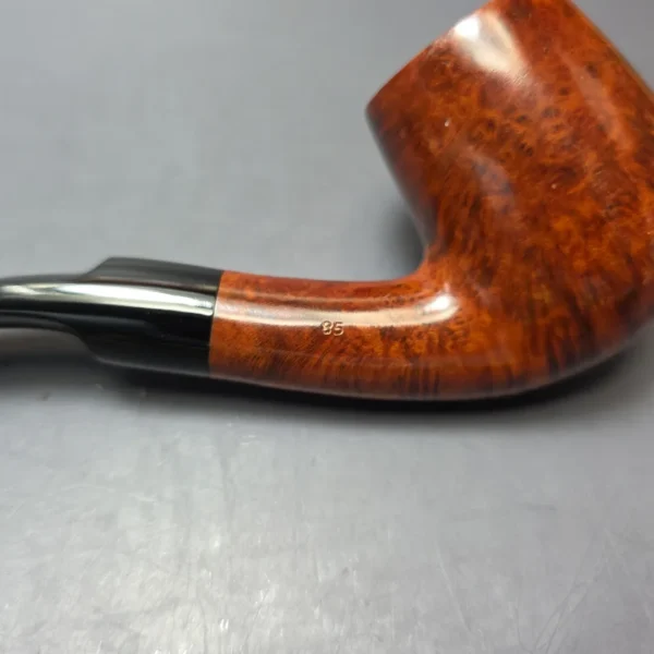 Stanwell c.1960s-70s Reg Era Hand Made Smooth Bent Billiard Estate Briar Pipe, Unsmoked - Image 9