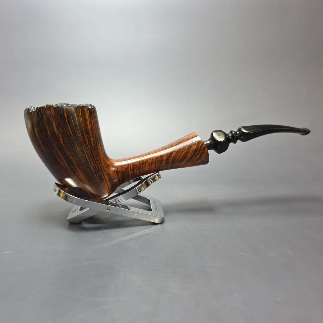 Ben Wade (Preben Holm) Danish Hand Model 400 XL Smooth Freehand Estate Briar Pipe, Danish Estates - Image 2