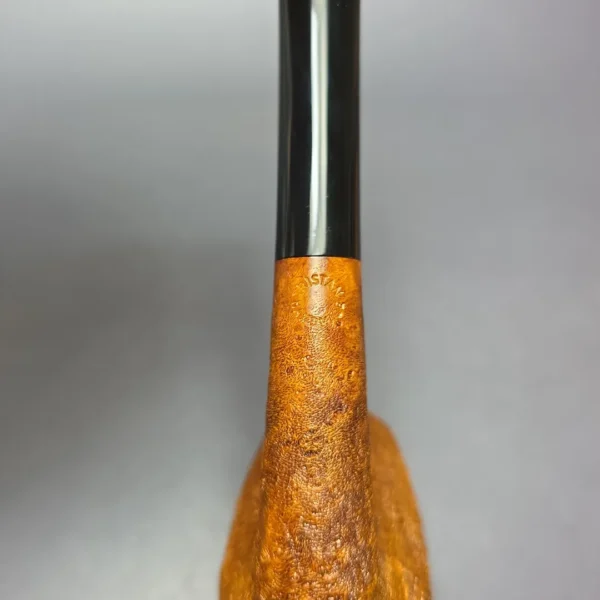 Pipe Tristan Contrast Sandblasted LC Bent Billiard Handmade Briar Pipe, New - Image 8