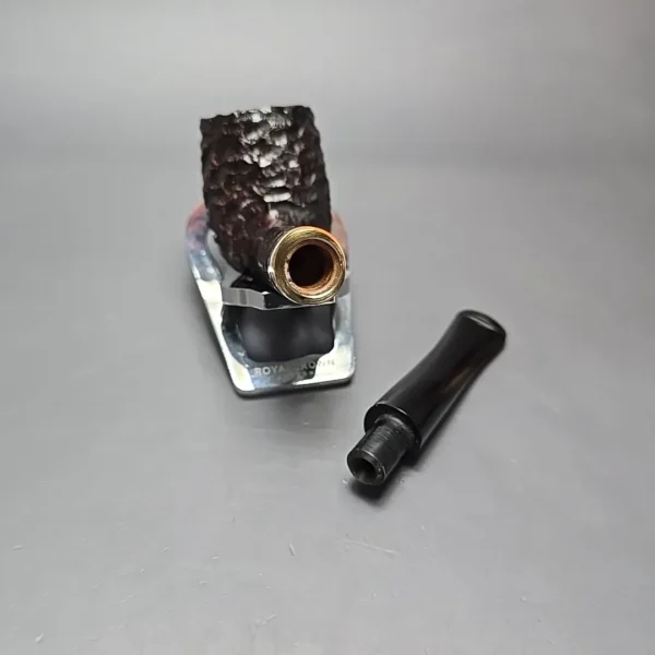 Peterson 2026 St Patrick's Day 107 Rusticated Billiard Briar Pipe, New - Image 13