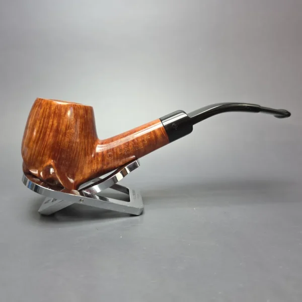 Charatan's Make First Lane Era (1961-5) Supreme Extra Large Smooth Bent Billiard Estate Briar Pipe, Unsmoked - Image 12