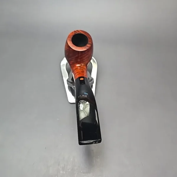 Calibano (Mastro de Paja) 107 D C2 Smooth Bent Billiard Estate Briar Pipe, Unsmoked - Image 5