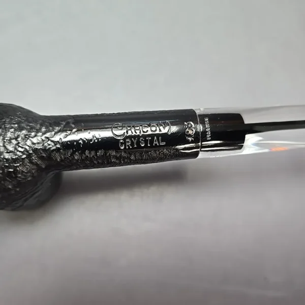Chacom Crystal 183 Partially Sandblasted Billiard Estate Briar Pipe, French Estates - Image 10